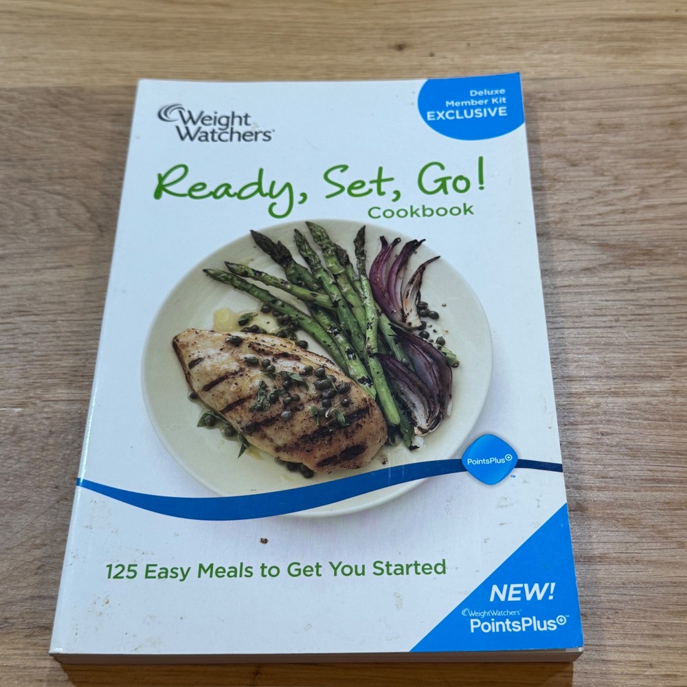 Weight Watchers Ready Set Go Cookbook PointsPlus 125 Easy Meals Deluxe Exclusive
